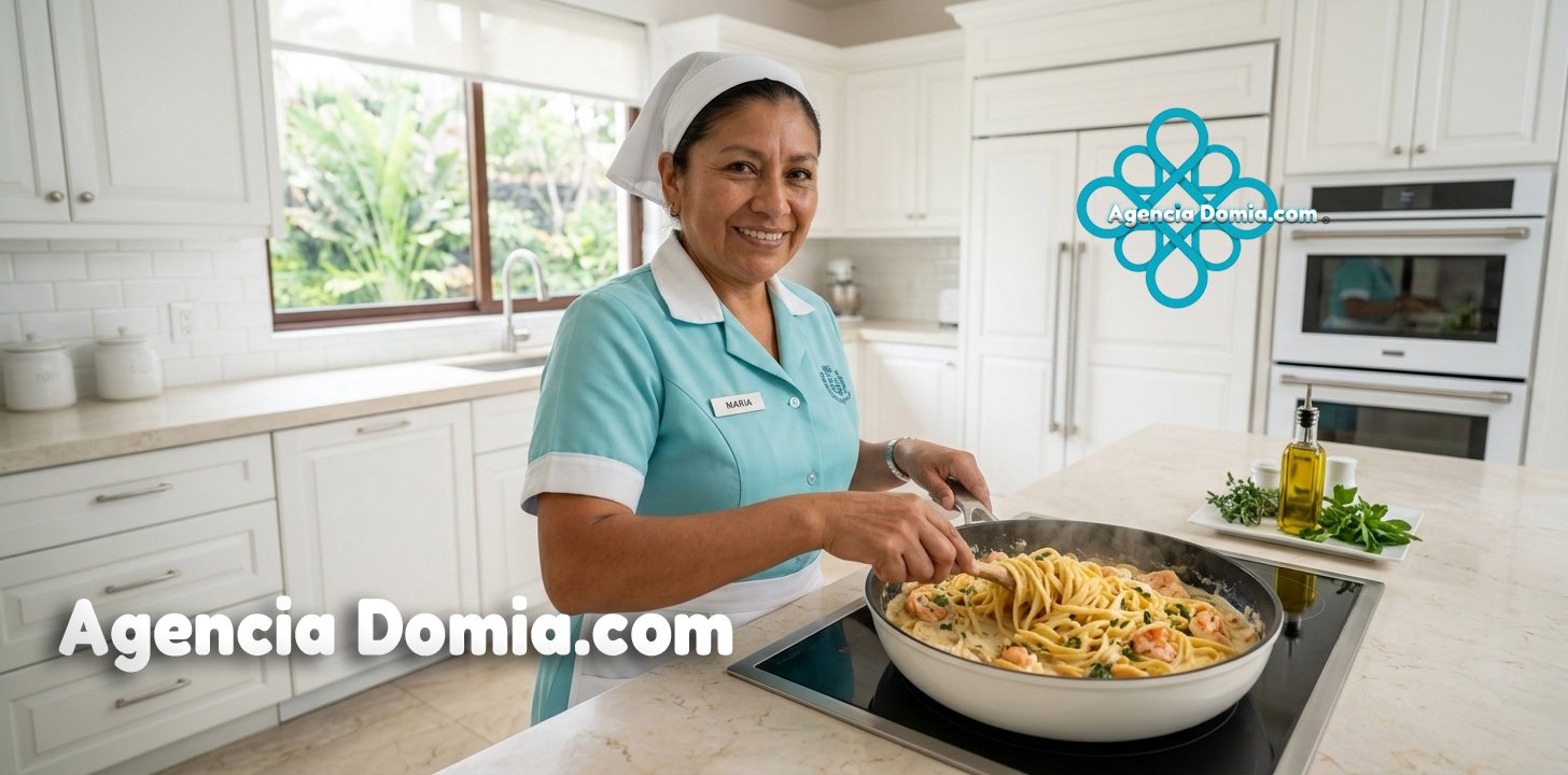 Personal doméstico capacitado para elaboración de alimentos y gestión del hogar en San Pedro Garza García